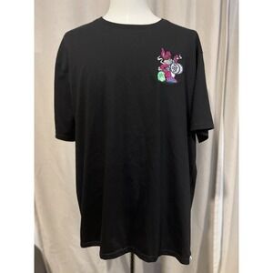 Undrtd T Shirt With Great Graphics‎ And Embroidery Black 2xl. Inside Tag Missing